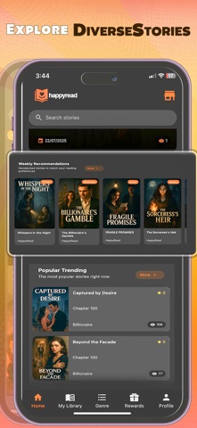 HappyRead: Romance & Fantasy Screenshot 3 of 10