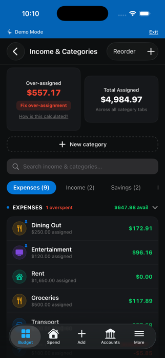 Okane Budgeting Screenshot 8 of 8