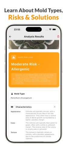 Mold Identifier & Finder Ai iPhone screenshot