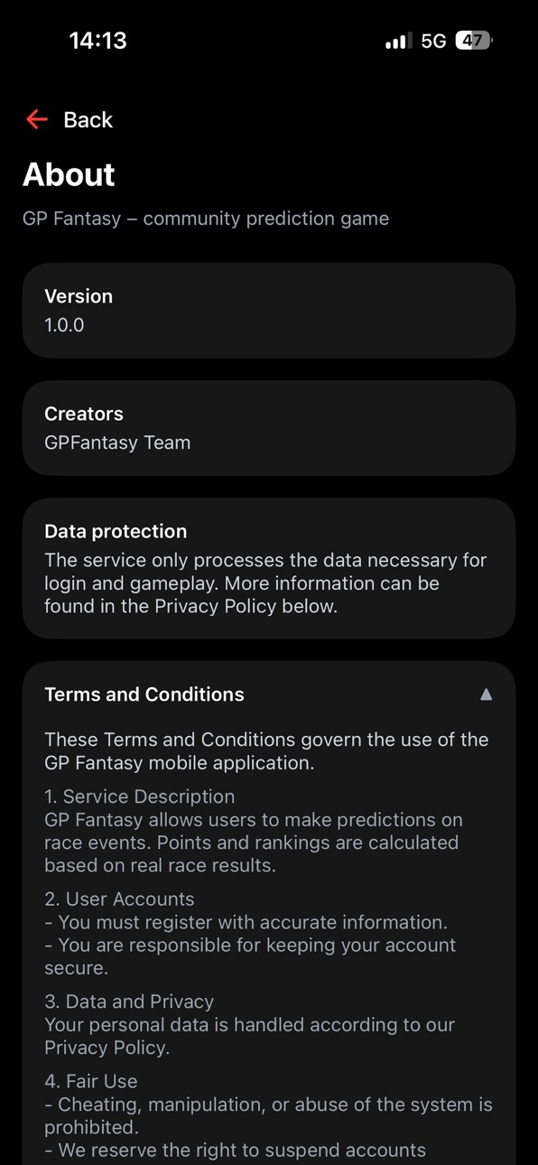 iPhone screenshot