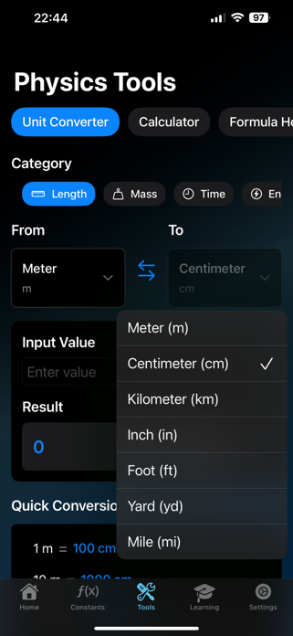 Physics Constants Library Screenshot 7 of 10
