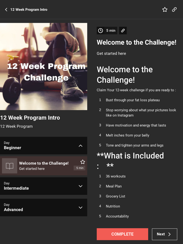 Creation Performance Fit