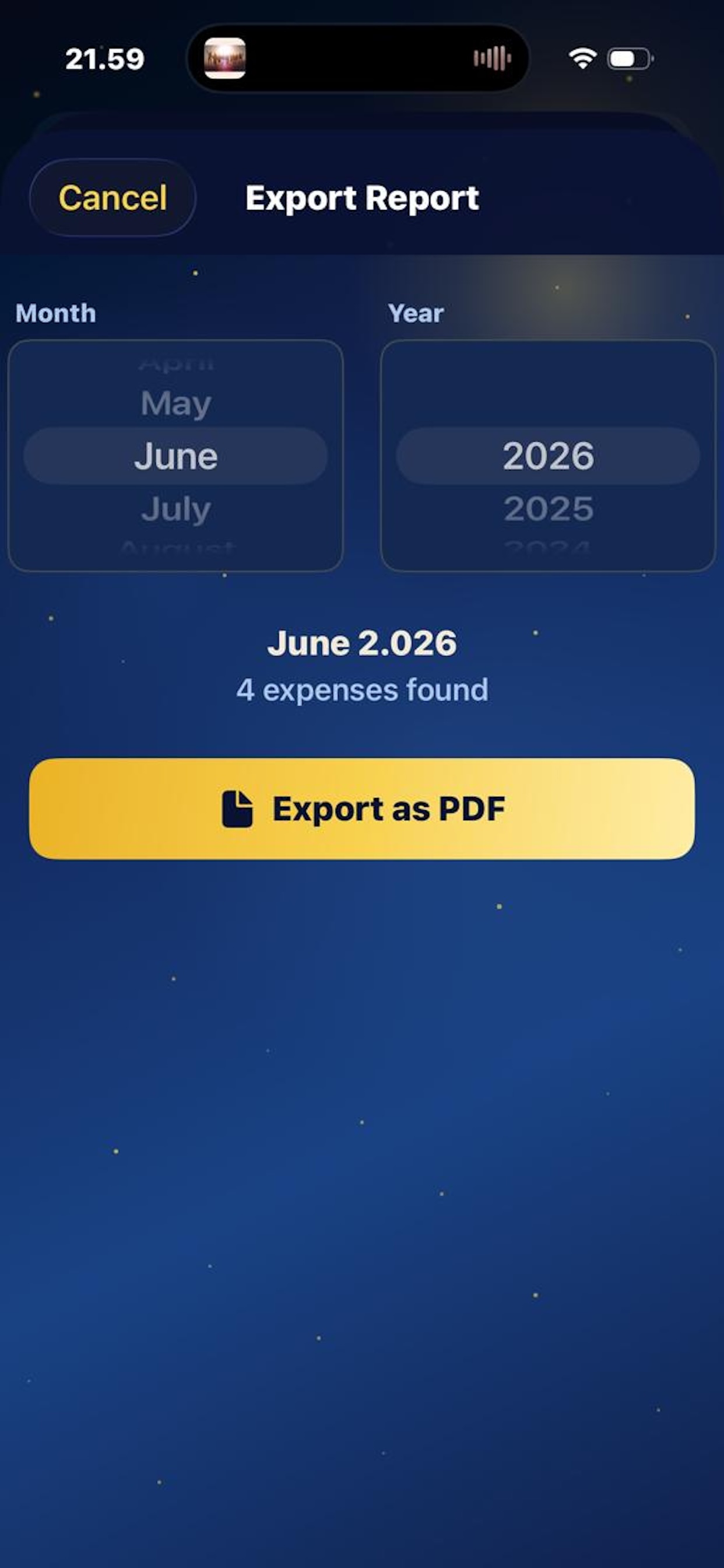 Expensly - Spend Mindfully screenshot 3