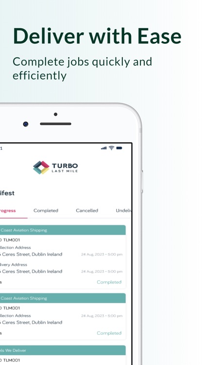 Turbo Last Mile - Driver