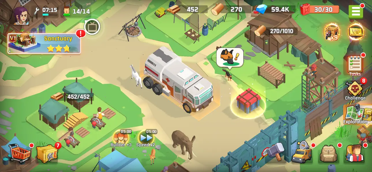 City Of Survivors iOS Mod IPA screenshot 2 - iOS game interface