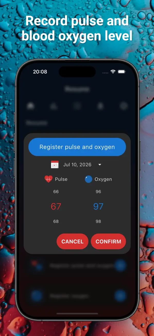 Screenshot #2 pour Niveau Oxygène Sanguin