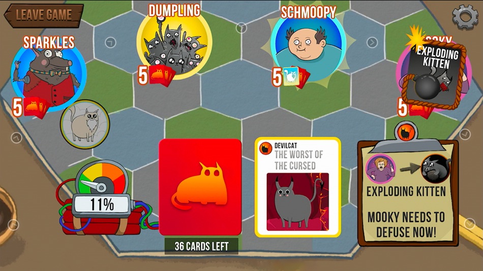 #5. Exploding Kittens NETFLIX (iOS) От: Netflix, Inc.