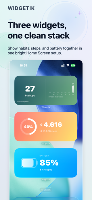 Widgetik: Custom Widgets Screenshot 6 of 8