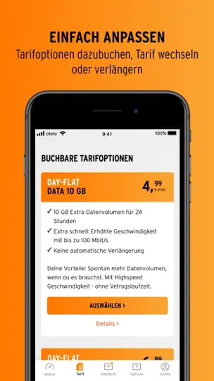 Screenshot von Mein Otelo auf dem iPhone 4