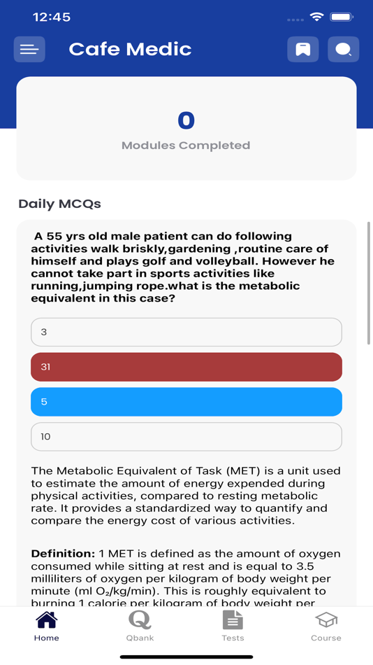 #1. CafeMedic (iOS) De: CafeMedic