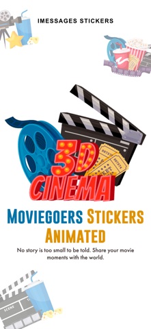 Moviegoers Stickers-Animated screenshot