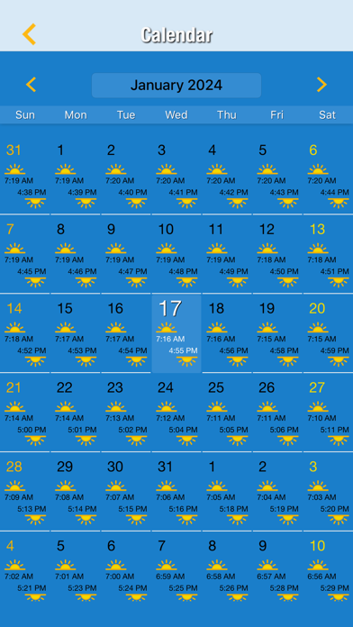 The Sun: Sunrise sunset Times Screenshot