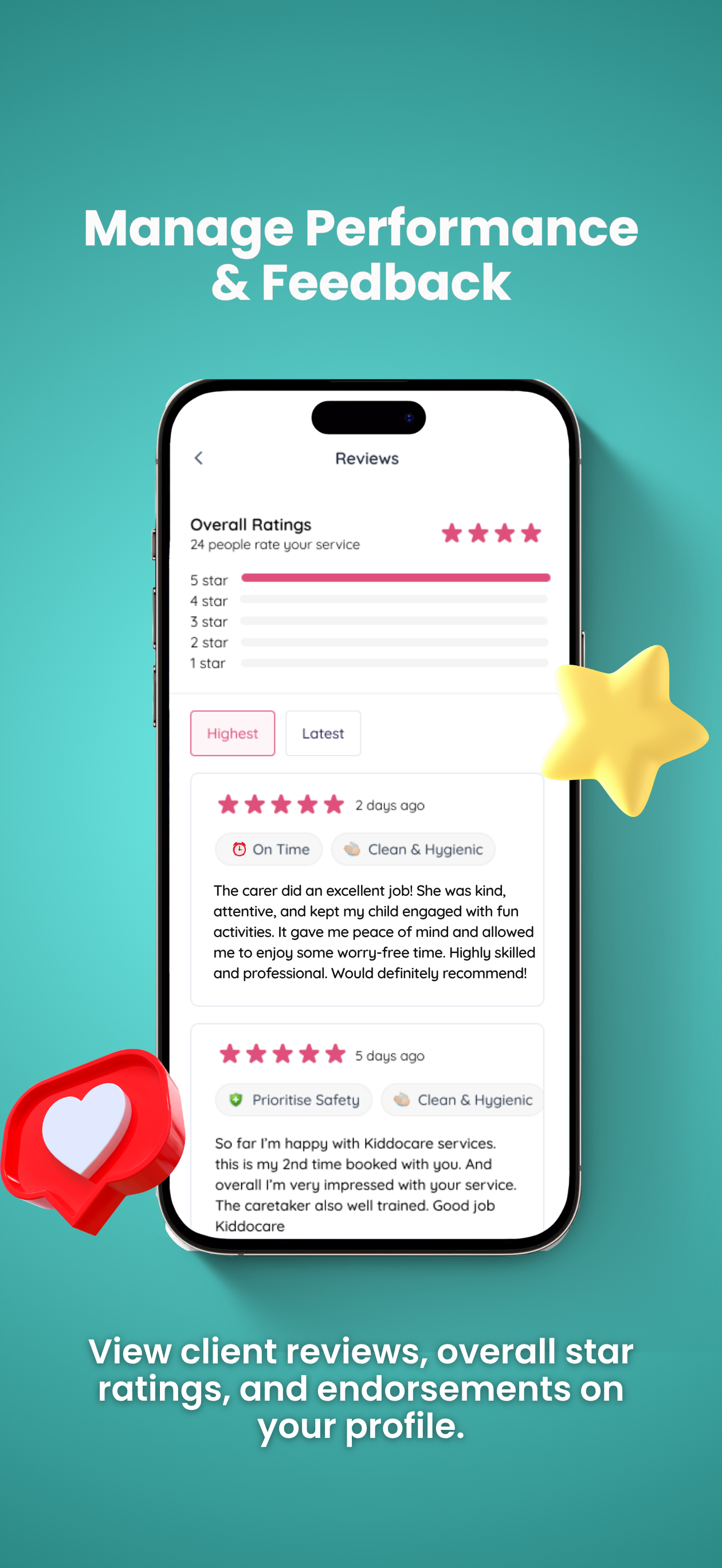 Kiddocarer for Babysitter screenshot 4
