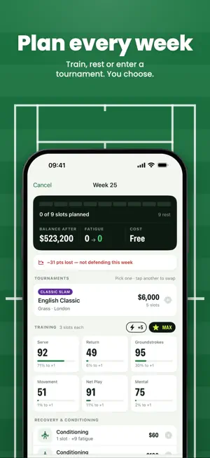 Tennis GOAT: Career Manager screenshot 2
