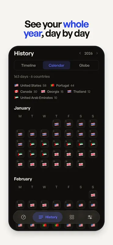 Countly – Días por País screenshot 7 of 9