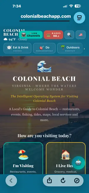CB Guide: Colonial Beach, VA screenshot 2