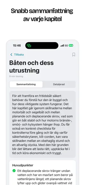 MinFörarintyg – Båt Teoriprov screenshot 4
