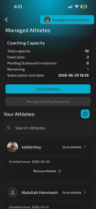 Olympus Performance Lab Screenshot 8 of 10