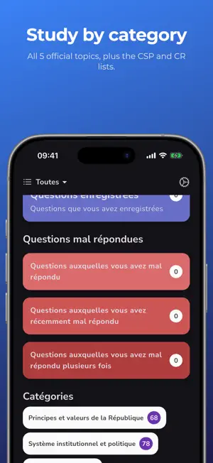 France Examen Civique 2026 QCM screenshot 4