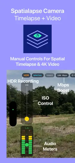Screenshot von Spatialapse Camera auf dem iPhone 1