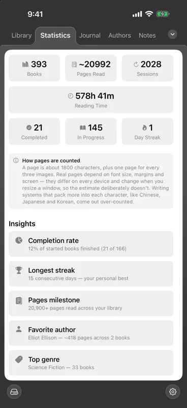 ContinuousReader: Book Reader screenshot 8 of 10