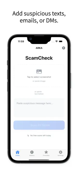 ARKA ScamCheck screenshot 1