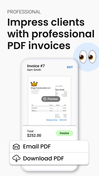 Invoice Maker by Easy Expense screenshot-3