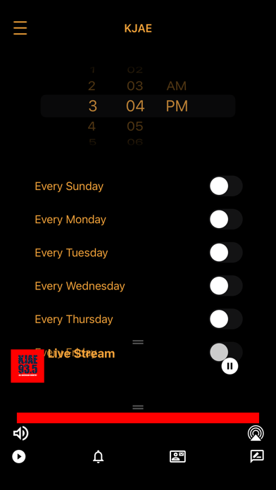 KJAE 93.5 ALL AMERICAN COUNTRY iPhone screenshot 4 - Entertainment app