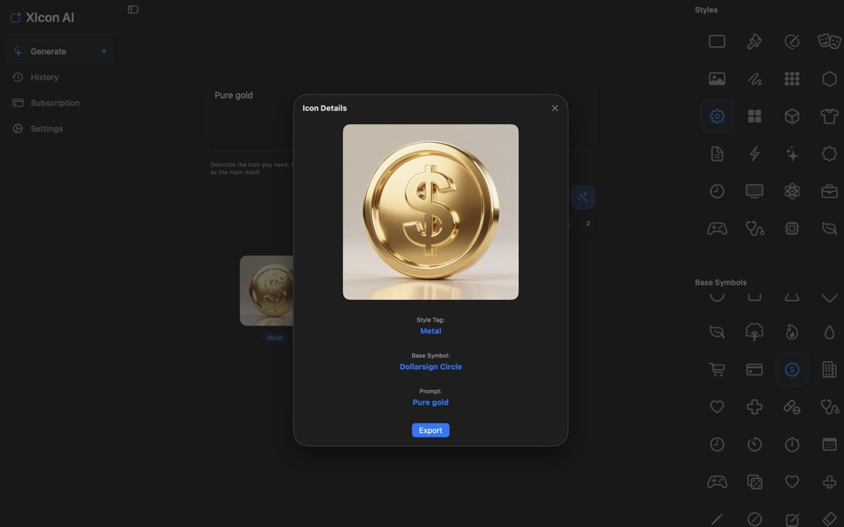 #4. XIconAI Studio (macOS) Podle: 卡 阎