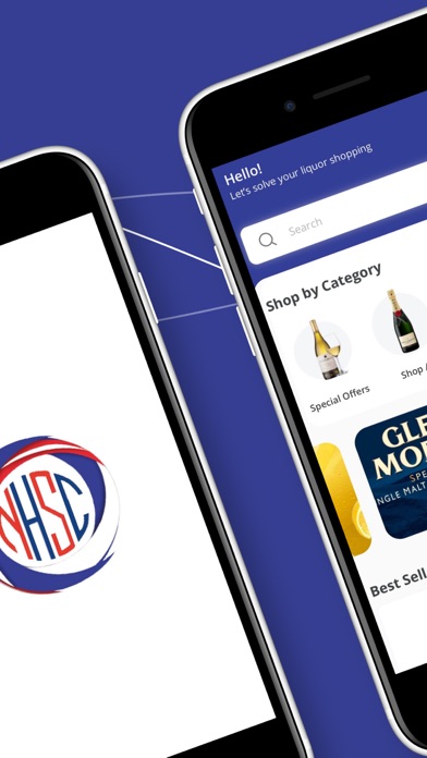 NHSC Online Shop Screenshot