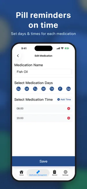 TickDose: Pill Reminder & Log screenshot 3