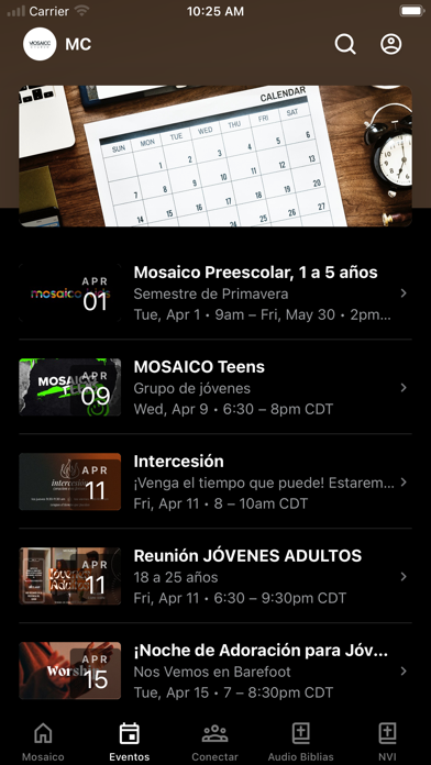 Screenshot #2 pour Mosaico Church