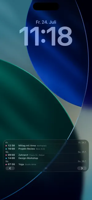 LockCal screenshot 2