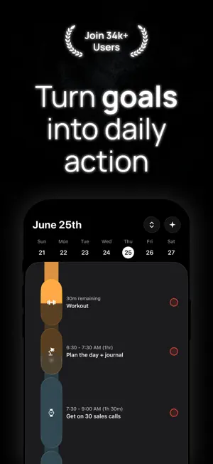 Daily Discipline - PlanUp screenshot 1