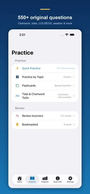Yachtmaster Theory Prep screenshot 3