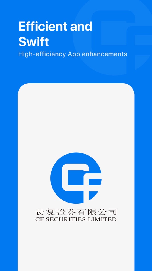 #1. CFSL (iOS) 由: CF SECURITIES LIMITED