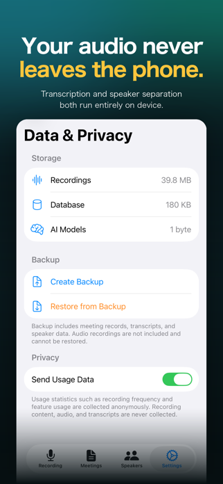 Lightning Notes - AI Recorder Screenshot 3 of 7