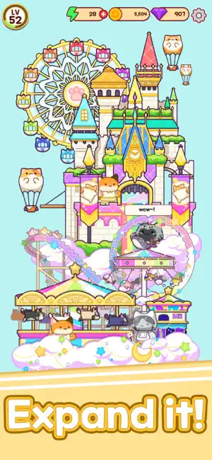 Merge Cat Cafe : Coffee cat screenshot 3