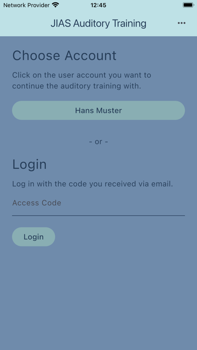 App screenshot