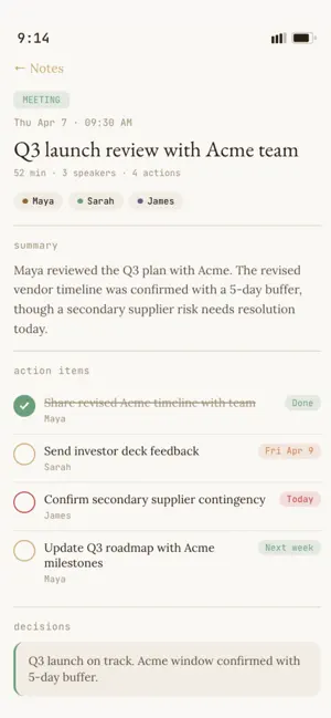 brevva notes screenshot 4