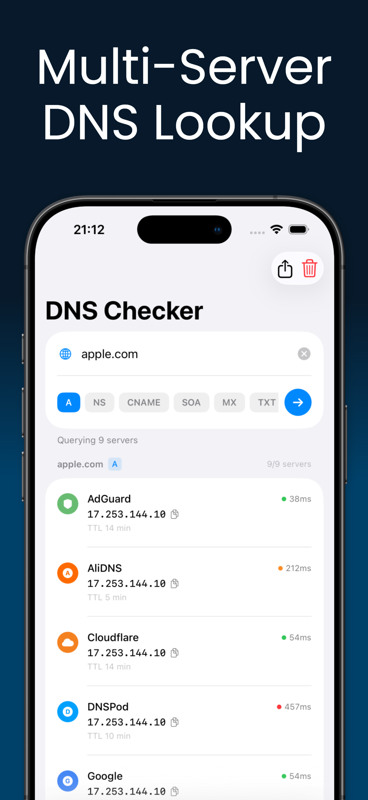DNS Checker Pro - Global Tool