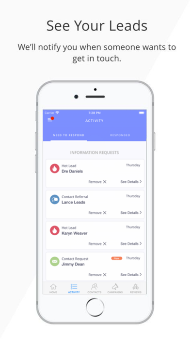 Screenshot 2 of OutboundEngine: SMB Marketing App