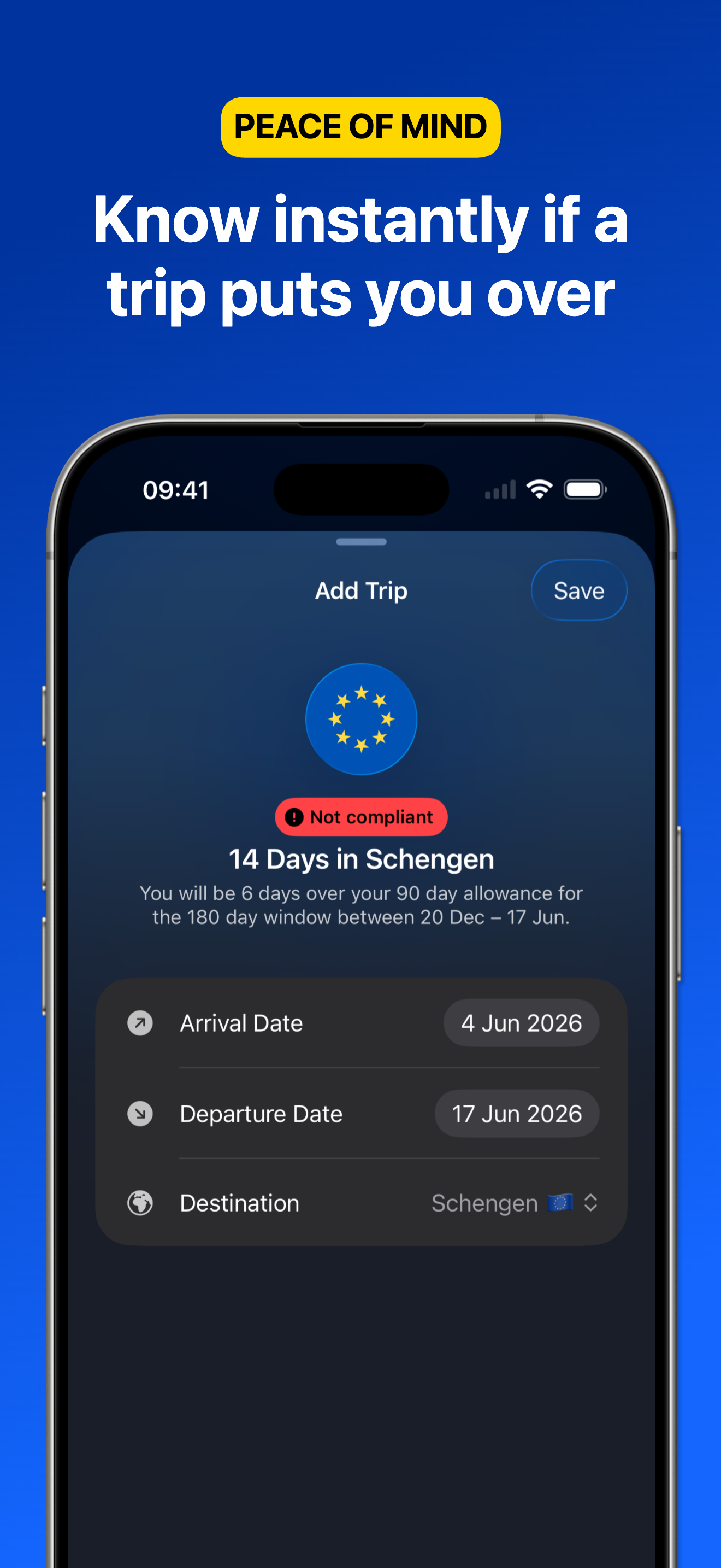 Schengen Calculator 90 180