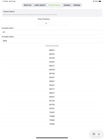 App screenshot