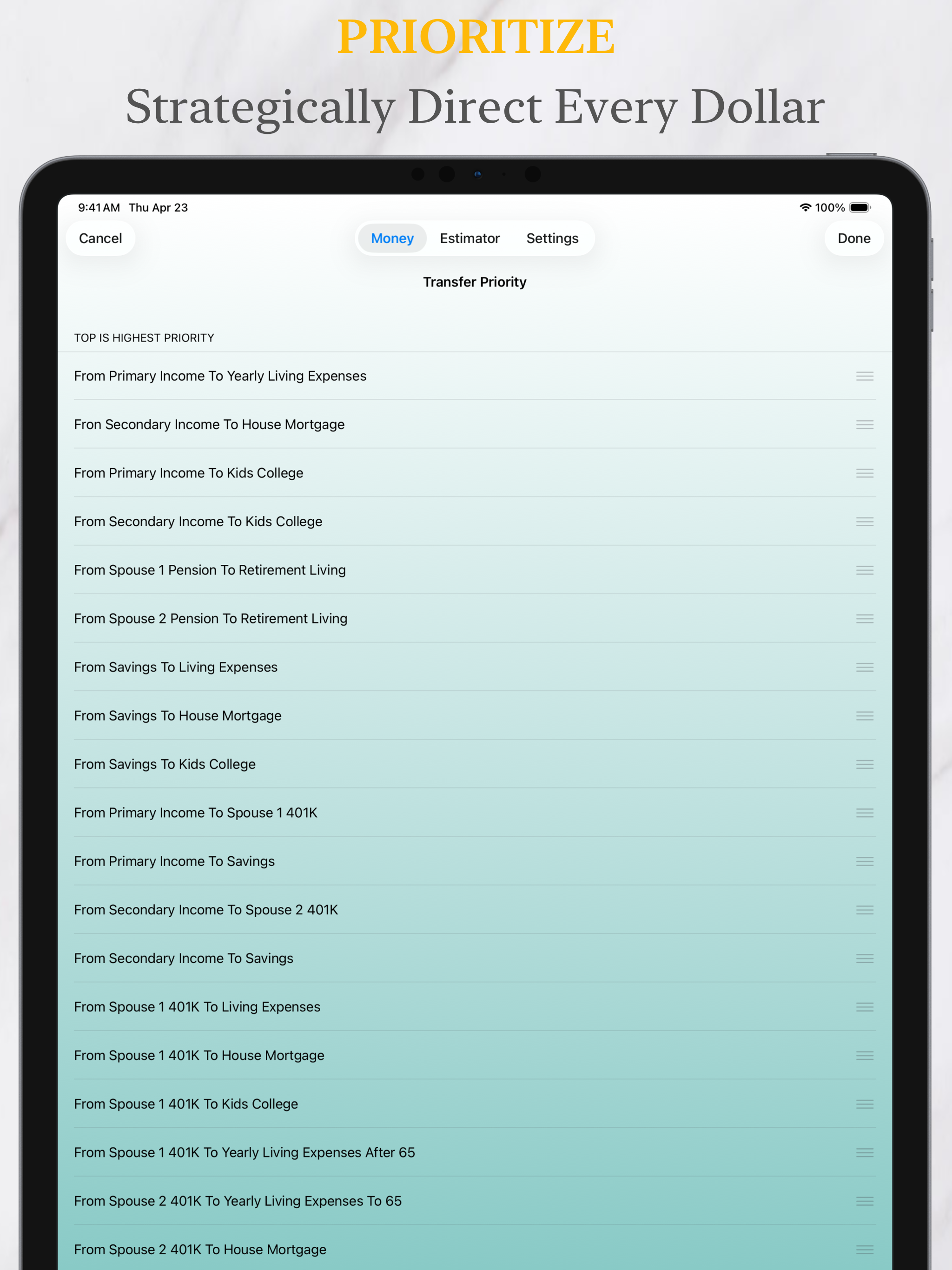 Retirement Estimator screenshot 17