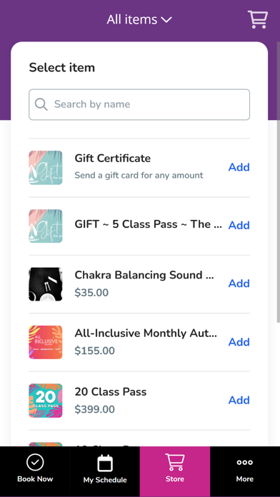 Oasis Hot Yoga Studio Screenshot