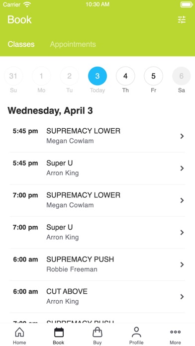 LeanerLife Fitness Screenshot