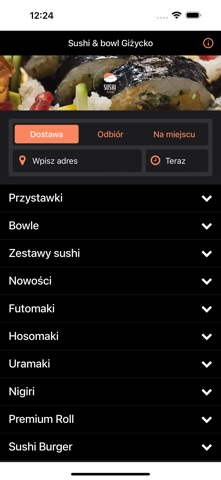 Sushi & bowl Gizycko screenshot