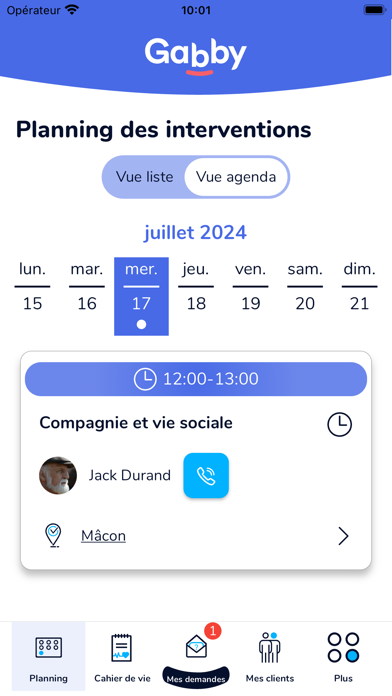 Gabby Partenaire Screenshot