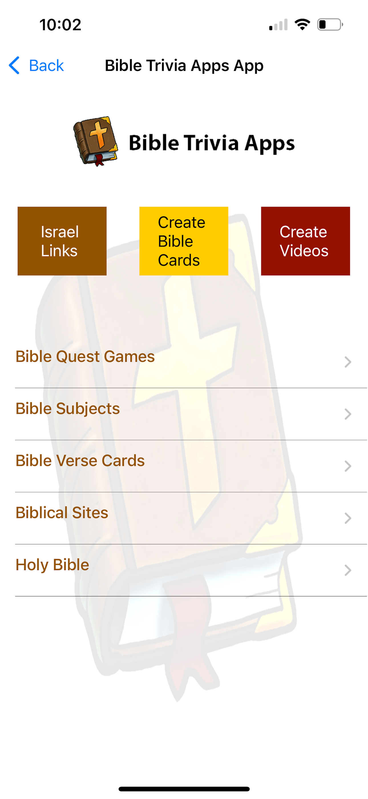Bible Trivia Apps